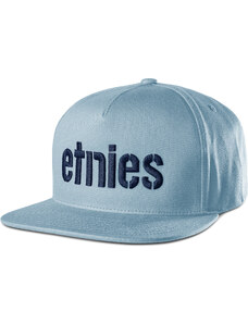 Kšiltovka Etnies Corp Snapback - Light Blue