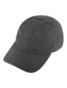 Fiebig Šedá kšiltovka z seprané bavlny - Baseball Cap Washed Cotton