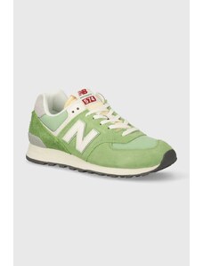 Sneakers boty New Balance 574 zelená barva, U574RCC
