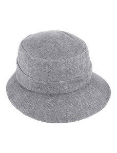 Letní dámský lněný šedý klobouček - Fiebig 1903