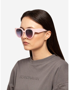Shelvt Růžové sluneční dámské brýle