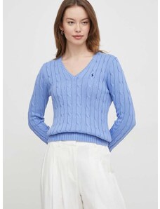Bavlněný svetr Polo Ralph Lauren lehký, 211891641