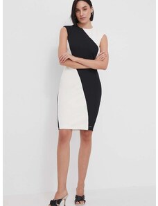 Šaty Calvin Klein černá barva, mini, K20K207021