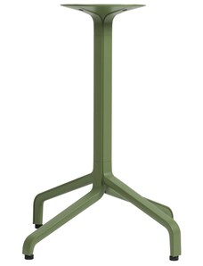 Nardi Zelená hliníková stolová podnož Frasca Mini 72 cm