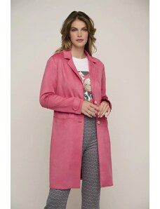 Rino&Pelle dámský kabát Babice růžový