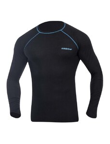 ARDON SPRINGI Funkční tričko s dlouhým rukávem černá/modrá - S