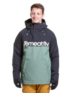 Meatfly pánská SNB & SKI bunda Slinger Sea Spray/Black | Modrá