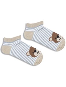 Dětské ponožky Milena Medvídek 008.1160 Béžové