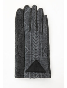 Monnari Rukavice Dámské pletené rukavice Grey