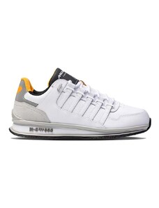 Kožené sneakers boty K-Swiss RINZLER GT X MCLAREN bílá barva, 09214.185.M