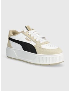 Sneakers boty Puma Karmen Rebell SD béžová barva, 395100