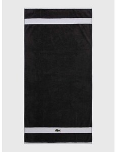 Bavlněný ručník Lacoste L Casual Bitume 70 x 140 cm