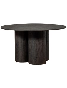 Hoorns Tmavě hnědý jídelní stůl Nooah 140 cm