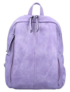 Firenze Stylový dámský koženkový kabelko/batoh Cedra, fialová