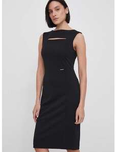 Šaty Calvin Klein černá barva, mini, K20K207035