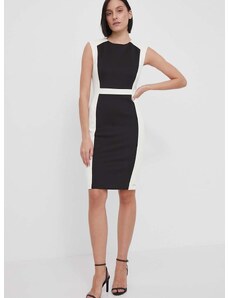 Šaty Calvin Klein černá barva, mini, K20K207074