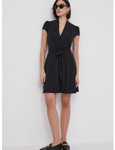 Šaty Lauren Ralph Lauren černá barva, mini, 250933461