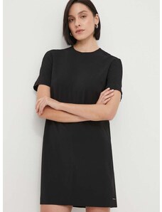 Šaty Calvin Klein černá barva, mini, K20K206653