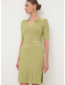 Šaty Elisabetta Franchi zelená barva, mini, AM60R41E2