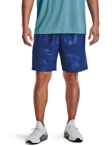 Pánské kraťasy Under Armour Woven Emboss Short Blue