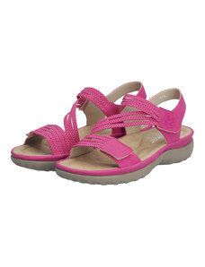 Dámské sandále 64870-31 Rieker růžové