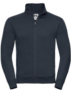 RUSSELL Men's Zip Up Sweatshirt - Authentic R267M 80% Plain Ring-Spun Cotton 20% Polyester (Three-Layer Fabric) 280g