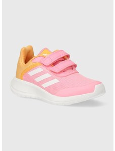 Dětské sneakers boty adidas Tensaur Run 2.0 CF K růžová barva