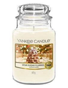 Yankee Candle vonná svíčka Classic ve skle velká Spun Sugar Flurries 623 g
