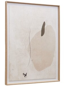 Abstraktní obraz Kave Home Sormi 100 x 80 cm