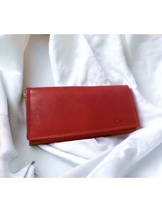 Loranzo Dámská kožená peněženka AMELIA červená