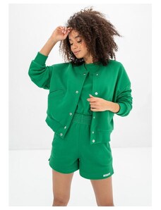 Nelove Bavlněná bomber bunda MOSQUITO v zelené barvě