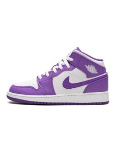 Jordan 1 Mid Purple Venom (GS)