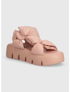 Sandály Steve Madden Bonkers dámské, růžová barva, na platformě, SM11002465
