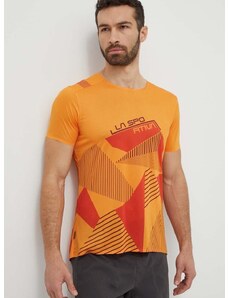 Sportovní tričko LA Sportiva Comp oranžová barva, s potiskem, F38102322