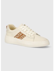 Kožené sneakers boty Gant Lawill béžová barva, 28531507.G153