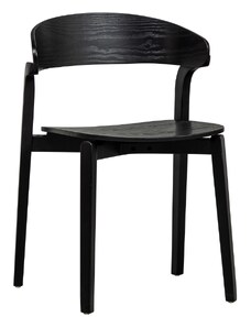Hoorns Černá dřevěná jídelní židle Casa