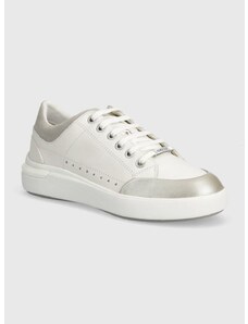 Kožené sneakers boty Geox D DALYLA A bílá barva, D36QFA 04622 C1236