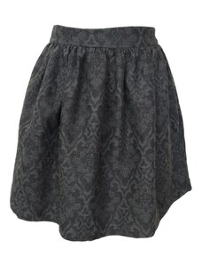 Jemná šedivá sukně se vzorem Zara