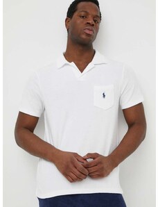 Polo tričko Polo Ralph Lauren bílá barva