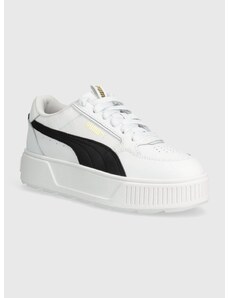 Kožené sneakers boty Puma Karmen Rebelle bílá barva, 387212