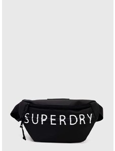 Ledvinka Superdry černá barva