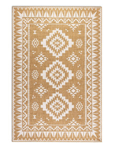 ELLE Decoration koberce Kusový koberec Gemini 106022 Ochre z kolekce Elle – na ven i na doma - 80x150 cm