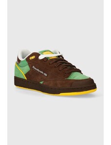 Semišové sneakers boty Reebok Classic Club C Bulc hnědá barva, 100074178