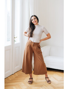 Culottes Michele karamelové