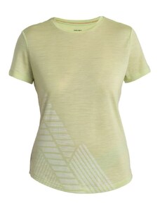 ICEBREAKER Wmns Merino 125 Cool-Lite Sphere III SS Tee Peak Quest, Glazen velikost: M