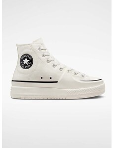 Kecky Converse Chuck Taylor All Star Construct bílá barva, A02832C, A02832C-White