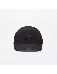 Kšiltovka C.P. Company Chrome-R Logo Cap Black