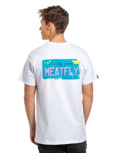 Pánské tričko Meatfly Plate bílá