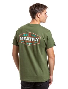 Pánské tričko Meatfly Lampy zelená