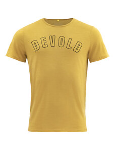 Devold Logo Merino 130 Tee Men Žlutá